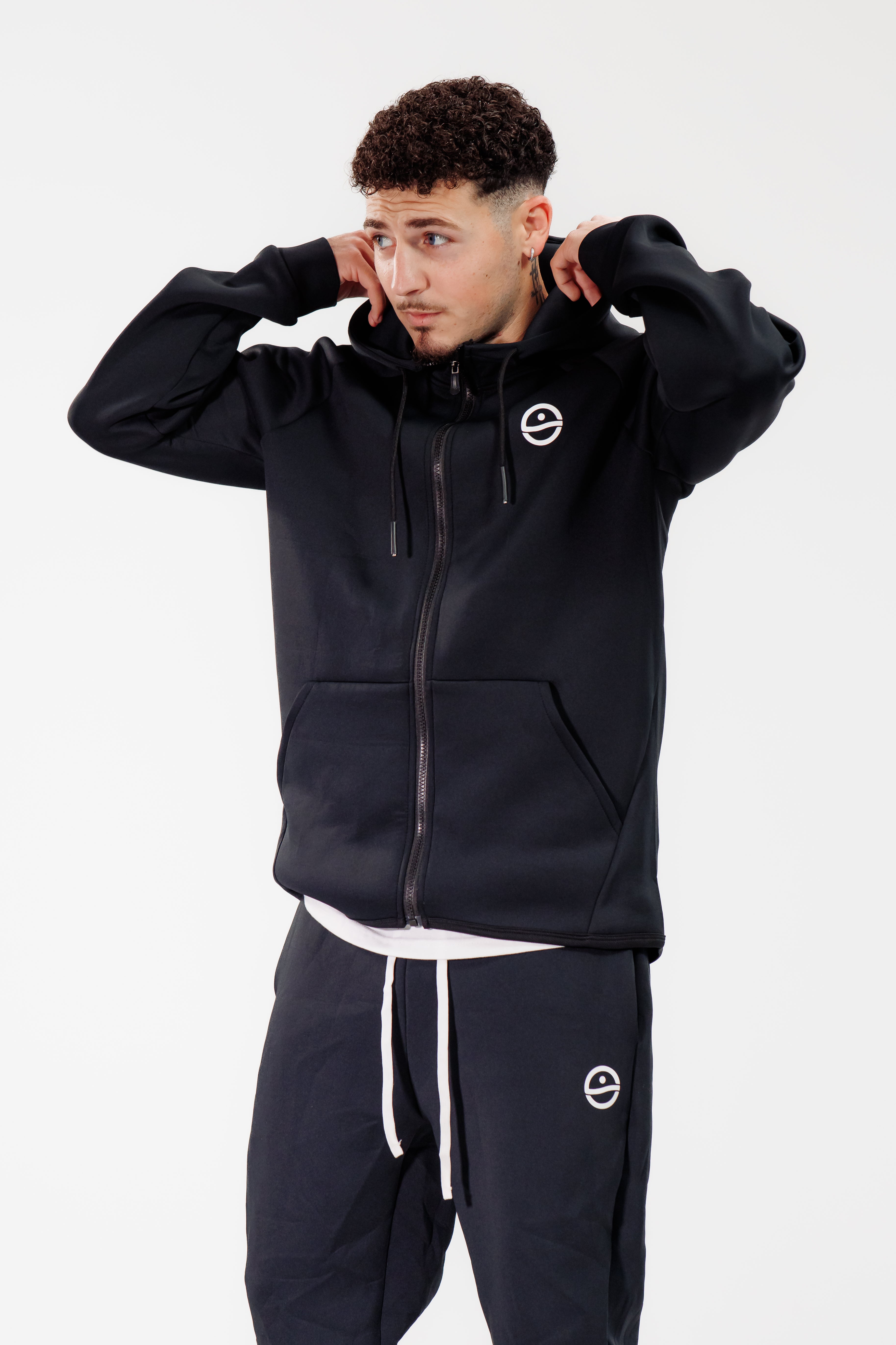 Onde Wave Zip Hoodie