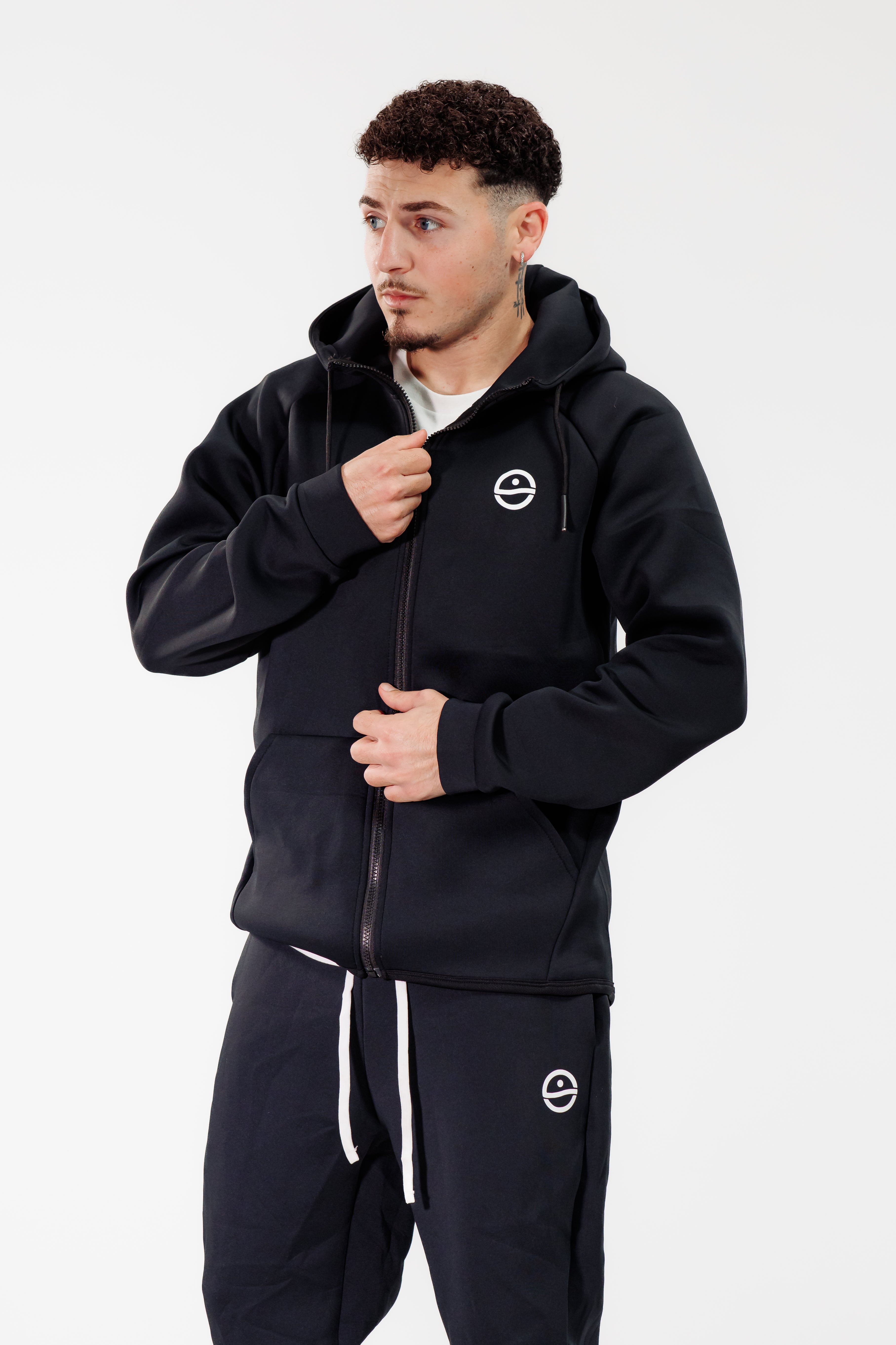 Onde Wave Zip Hoodie