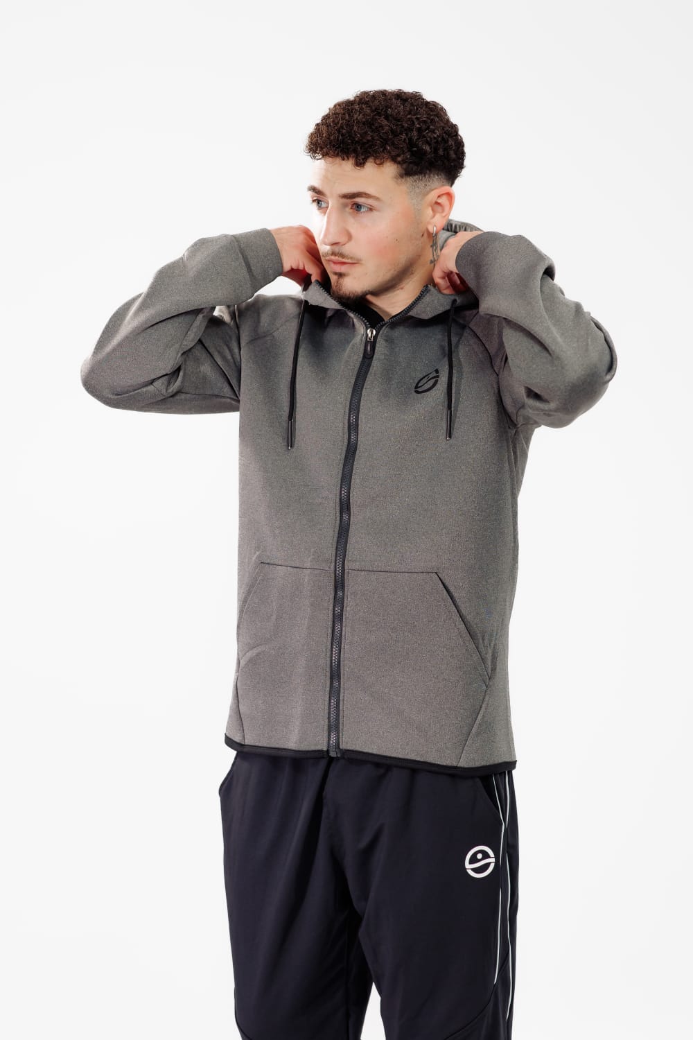 Onde Wave Zip Hoodie